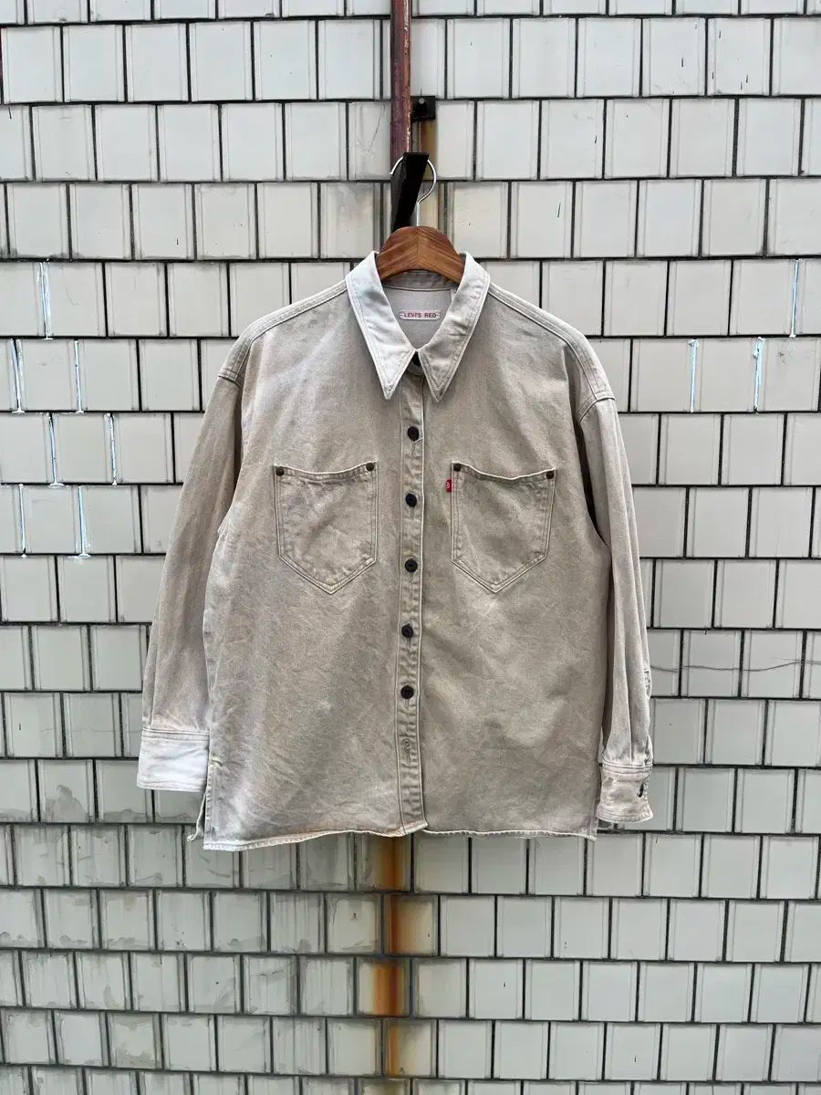 Levi s LEVI S リーバイス ベージュ シャツジャケット