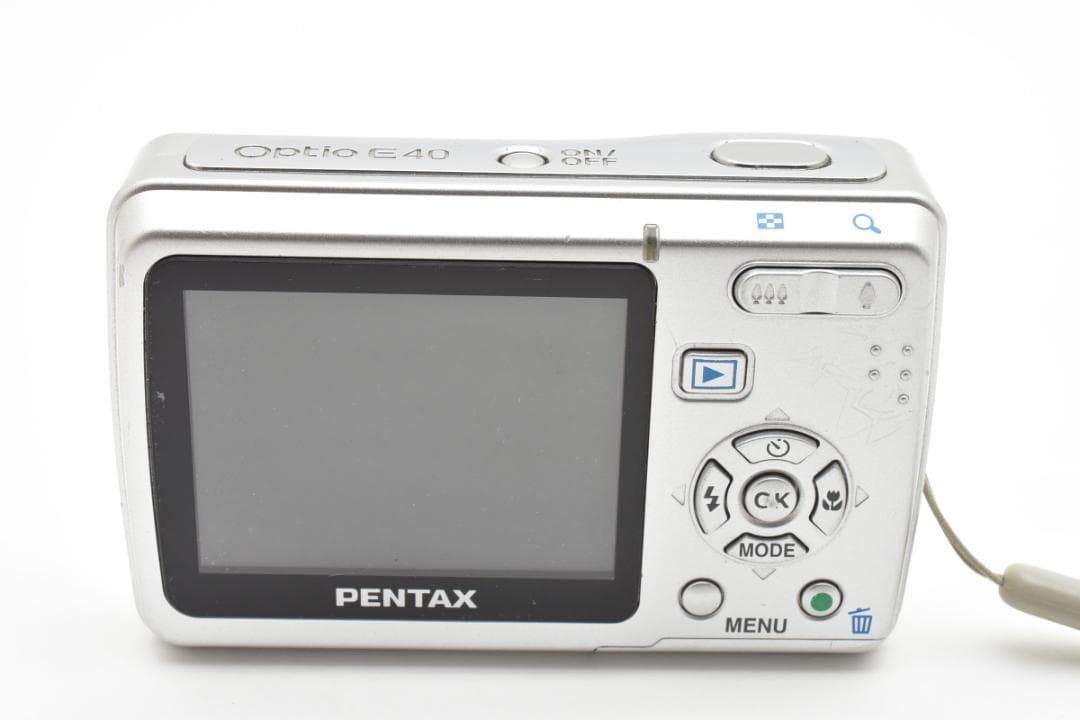 284 PENTAX Optio E40 シルバー 284 PENTAX Optio E40 シルバー