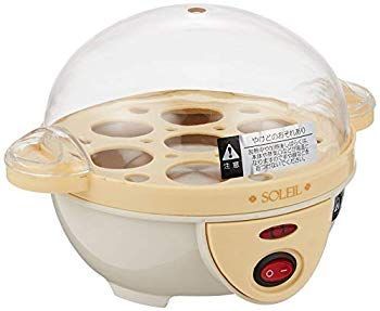 SOLEIL(ソレイユ) 電気たまごゆで器 SL-25 wyw801m 非常に良い】SOLEIL(ソレイユ) 電気たまごゆで器 SL-25 wyw801m 【公式