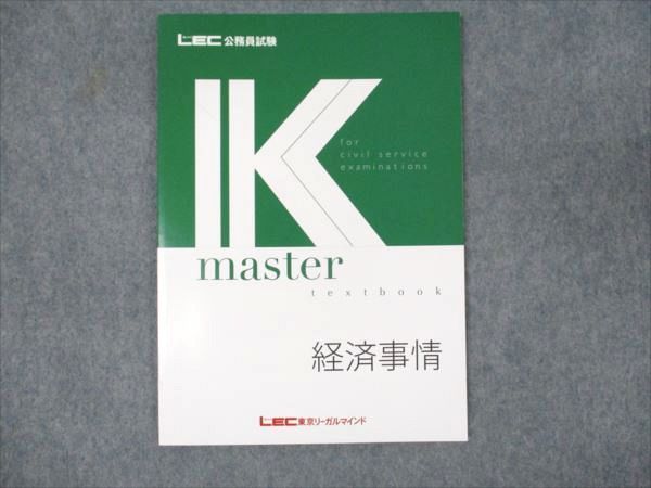 WM94-044 LEC東京リーガルマインド 公務員試験講座 Kマスター 経済事情 