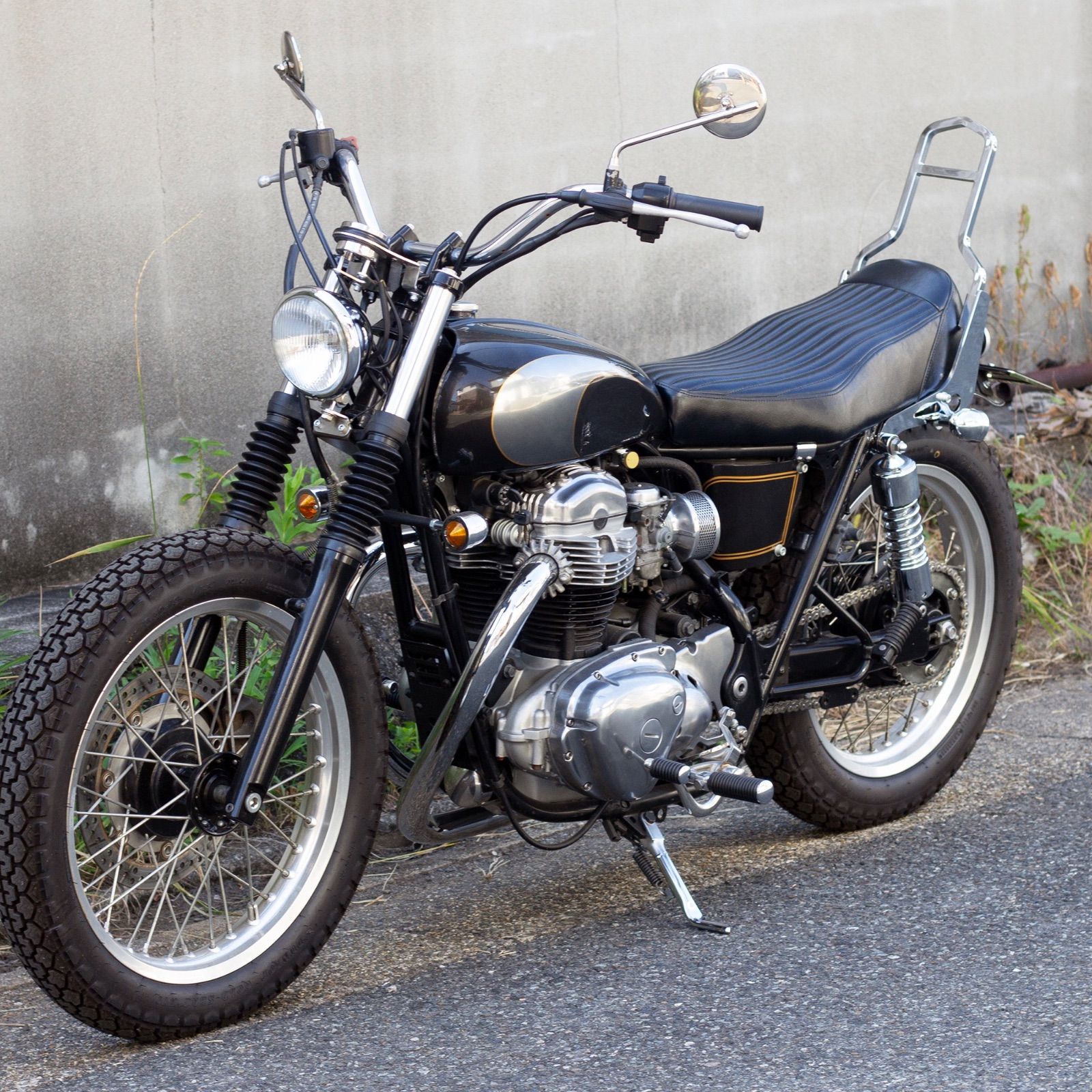 W650/400/800用 シーシーバー ショート MOTOR ROCK (MR-SM097S) - メルカリ