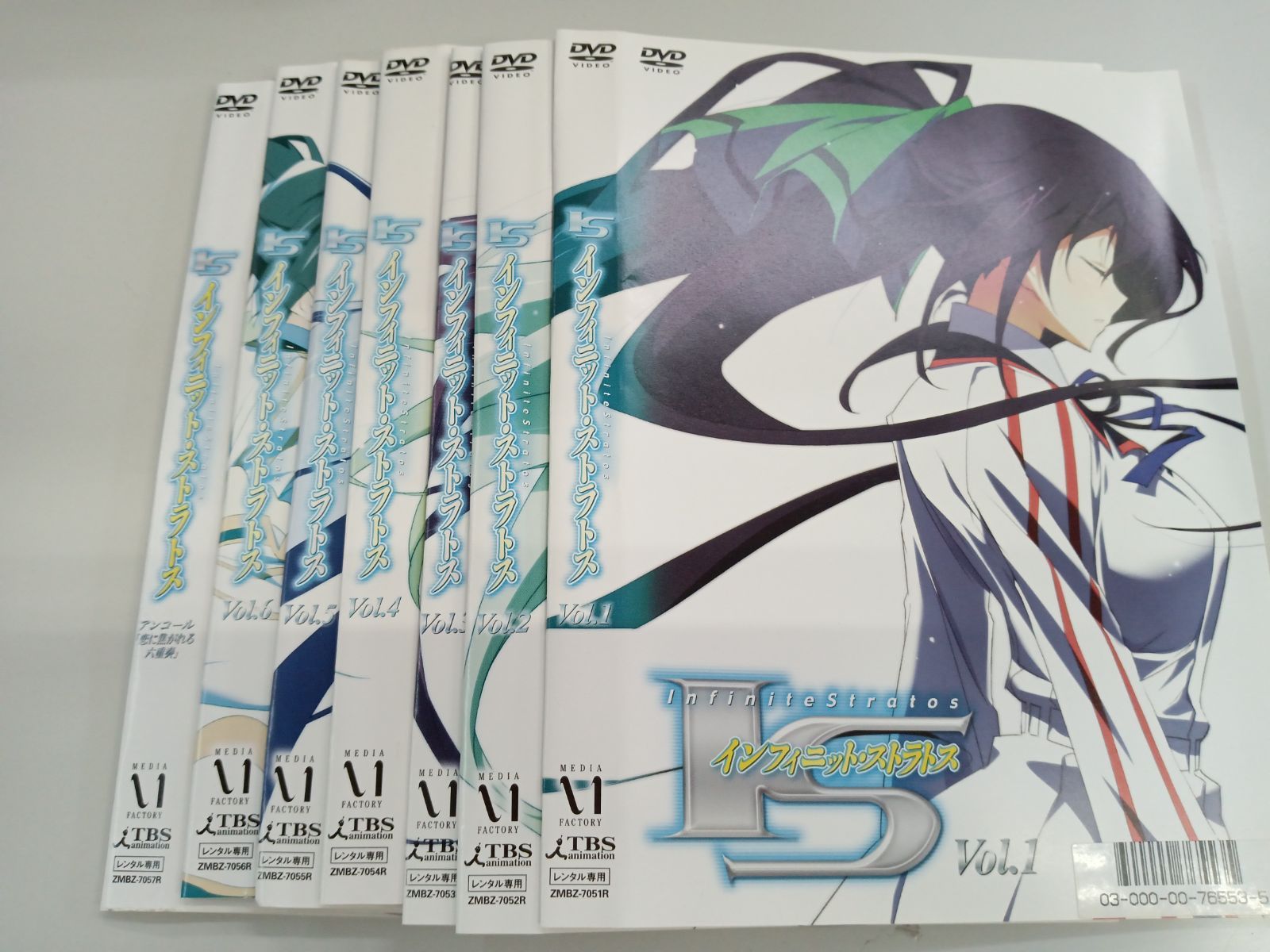 インフィニット・ストラトス 7本セット 1巻～6巻、 アンコール T-78
