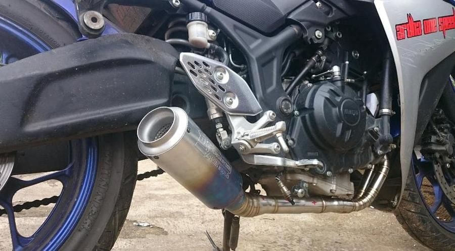 DX GENERATION GPR フルエキマフラー CBR250RR YZF-R25 MT-25 Ninja 250