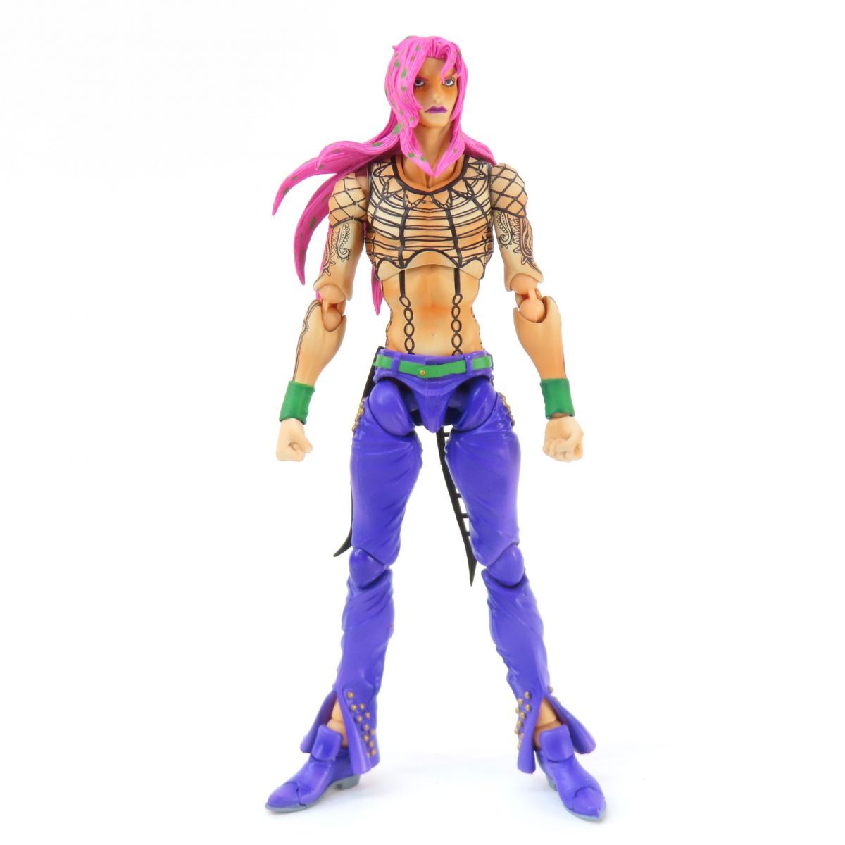 超像可動 ジョジョの奇妙な冒険 10体まとめ売り（荒木飛呂彦指定カラー） 超像可動 ジョジョの奇妙な冒険 第6部 70. キッス 荒木飛呂彦