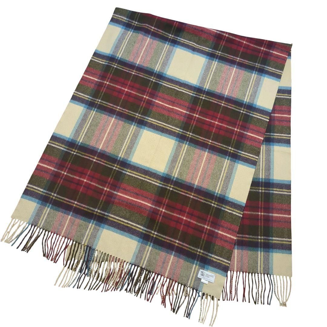 Johnston's Of Elgin ジョンストンズ カシミヤ100％ 大判ストール へ