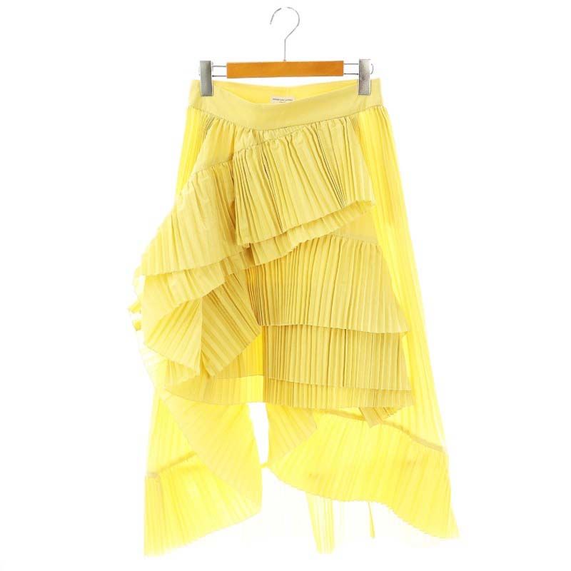 dan 新品未使用 ドリスヴァンノッテン フリルスカート ドリスヴァンノッテン DRIES VAN NOTEN ティアードプリーツ