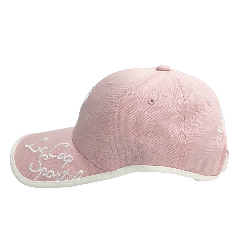 LE COQ GOLF ルコックゴルフ バイカラー キャップ ピンク系 F