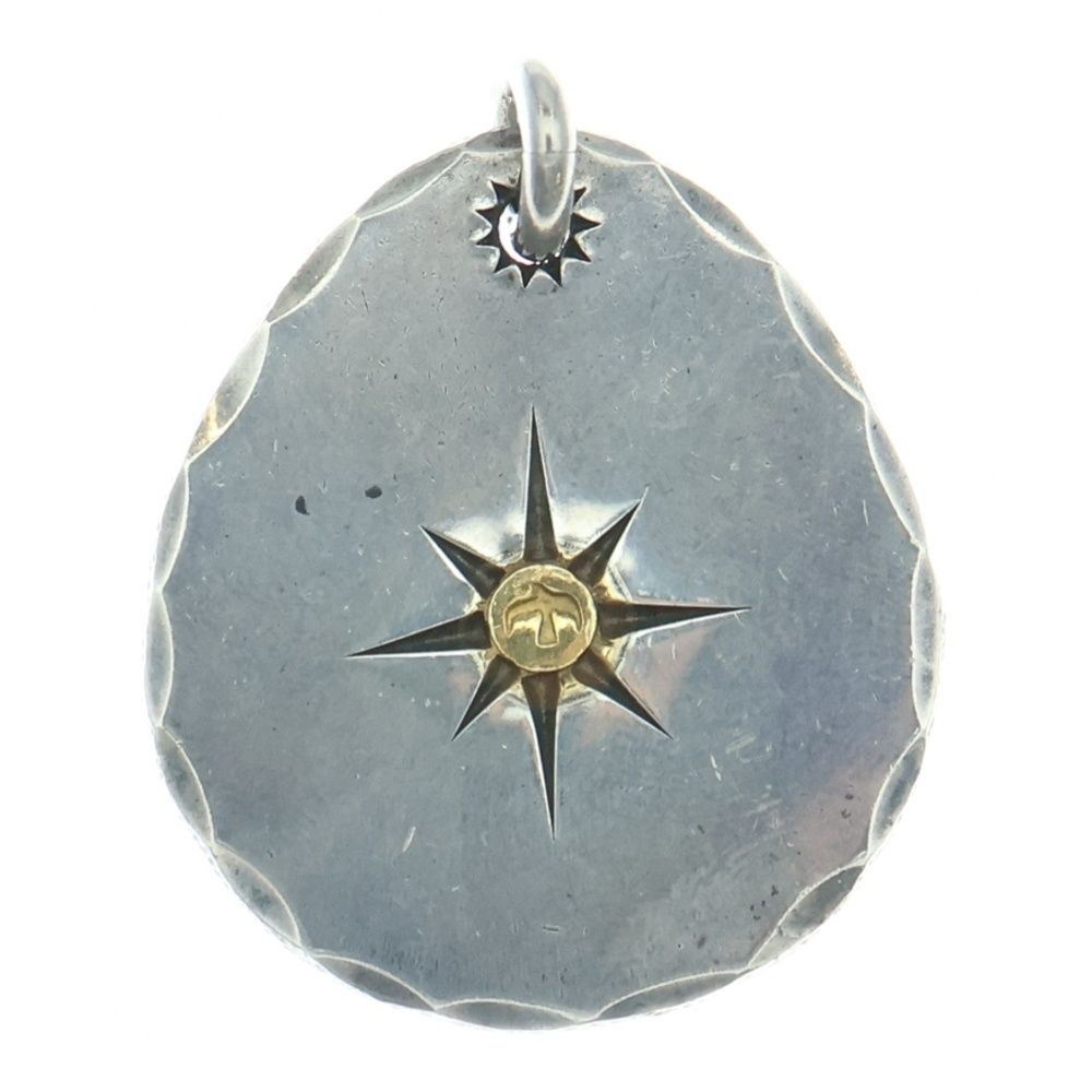 goro s ゴローズ たたきメタル大 ペンダントトップ シルバー ゴールド