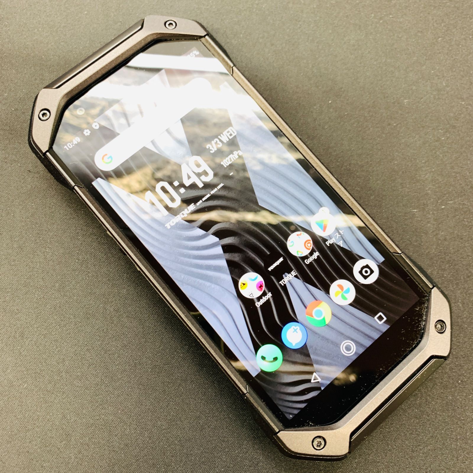 美品】au TORQUE ５G 128GB KYG01 ブラック - あつまれ！スマホの森