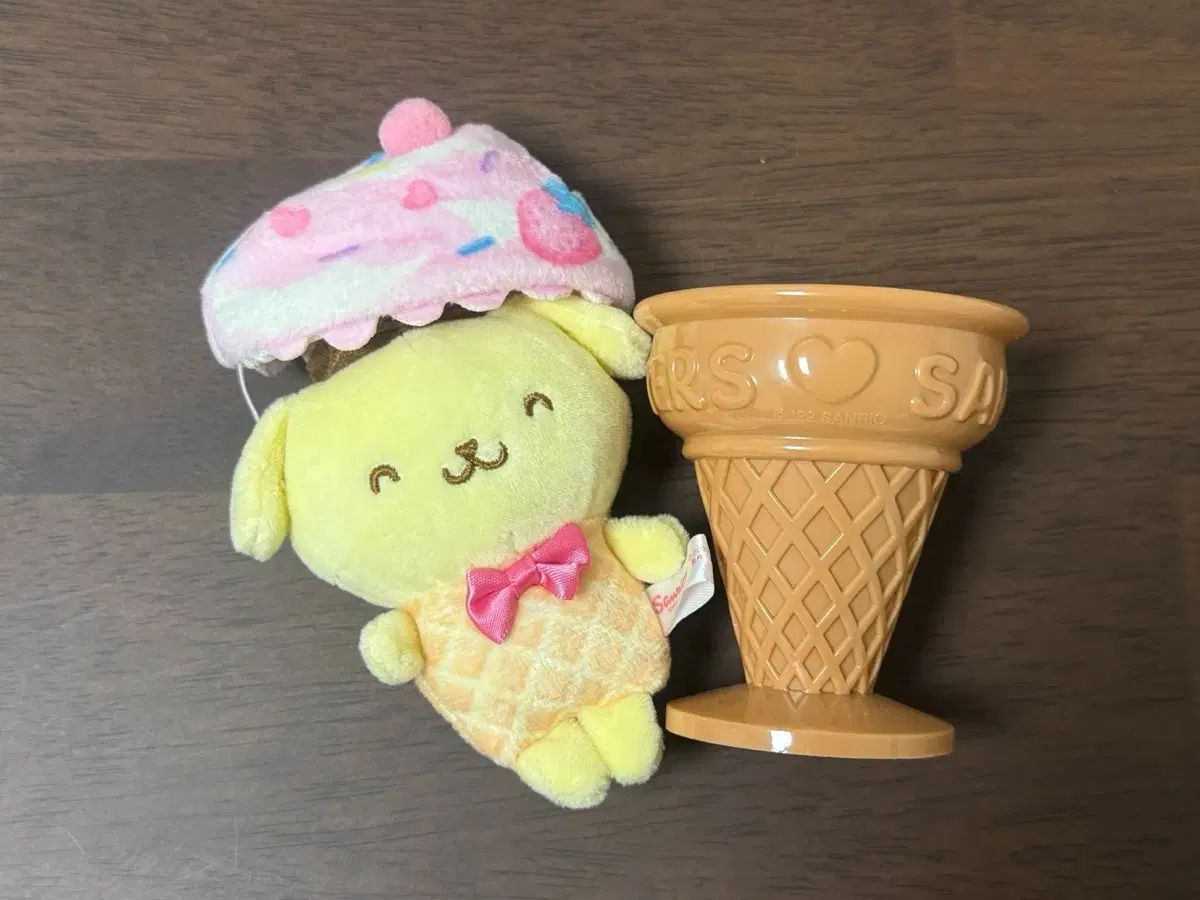 ポムポムプリンカフェ マスコット 夏バテアイス キャラクターグッズ