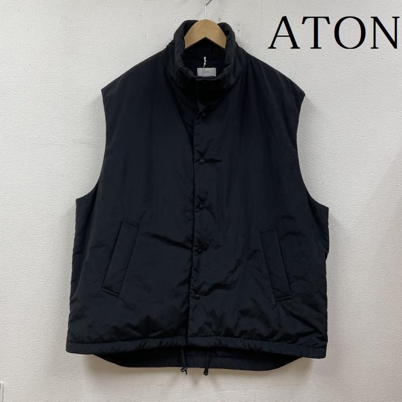ATON エイトン ジャケット、上着 ダウンベスト TECHNO COTTON PADDED VEST ベスト 7074642