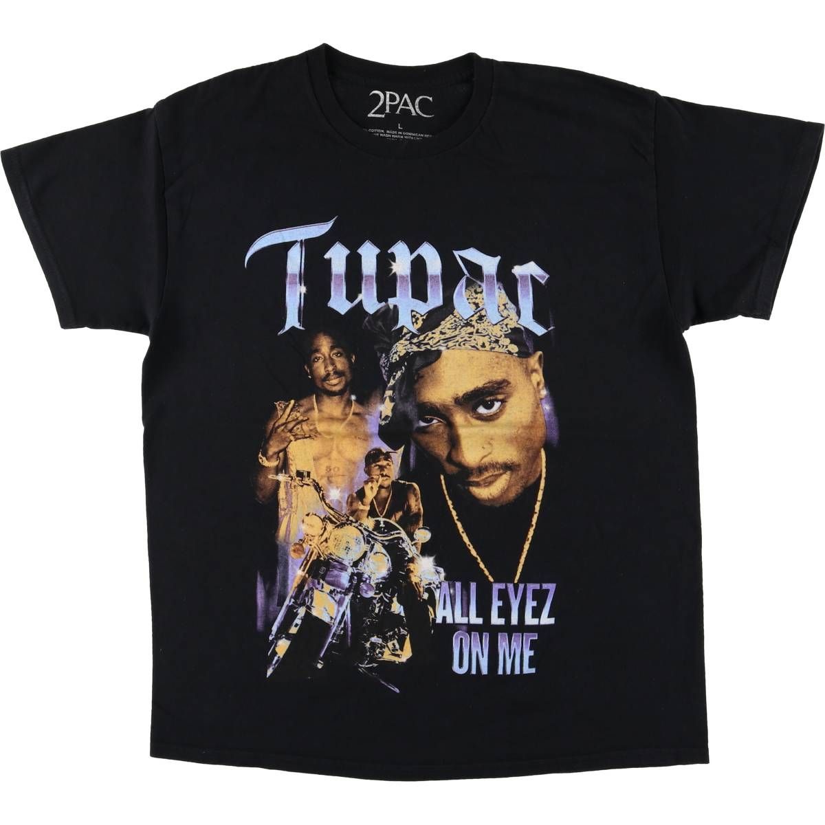 古着 2pac トゥーパック ラップTシャツ ラップT メンズL相当/eaa561441