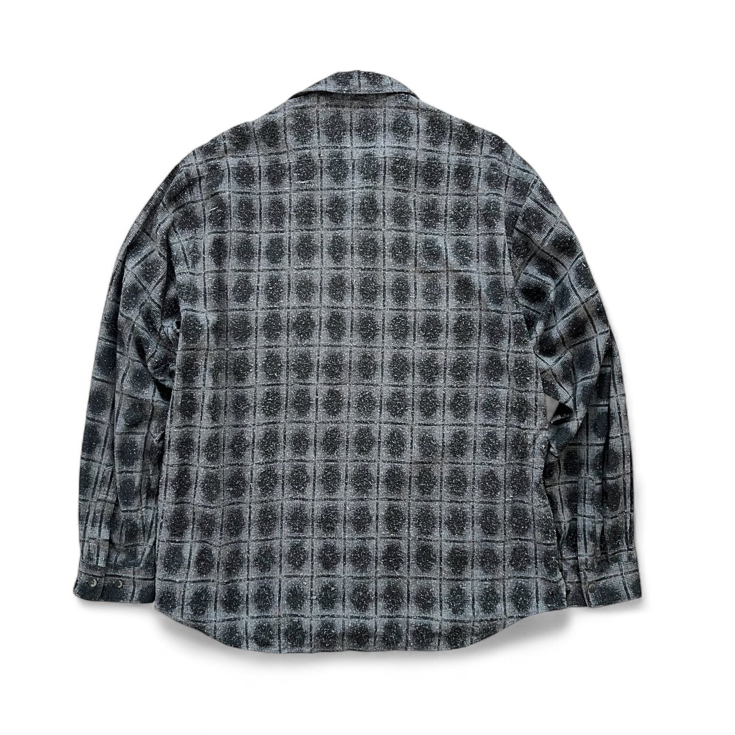 NICENESS ナイスネス KURT カート シルク100%オンブレチェック柄