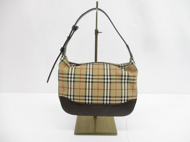 バーバリー BURBERRY ハンドバッグ ワンショルダー ブラウン レディース