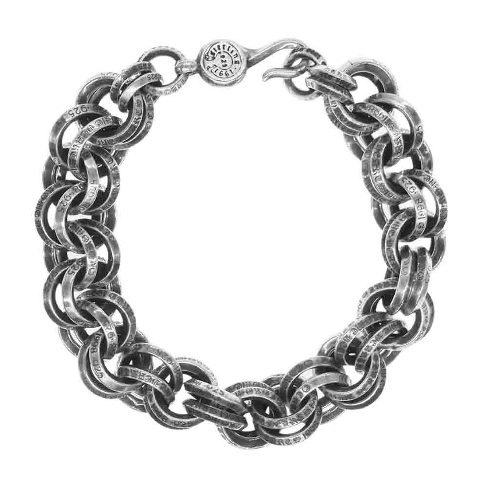 CHROME HEARTS クロムハーツ ダブル Bリング ブレスレット【中古