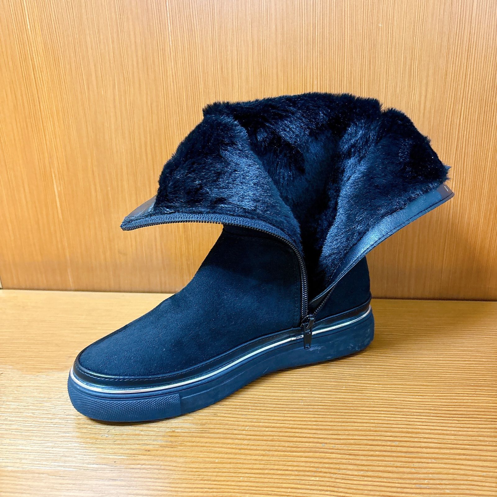 37(24~24.5cm)◇UNTISHOLD｜アンチショルド Banu-8 レースアップブーツ