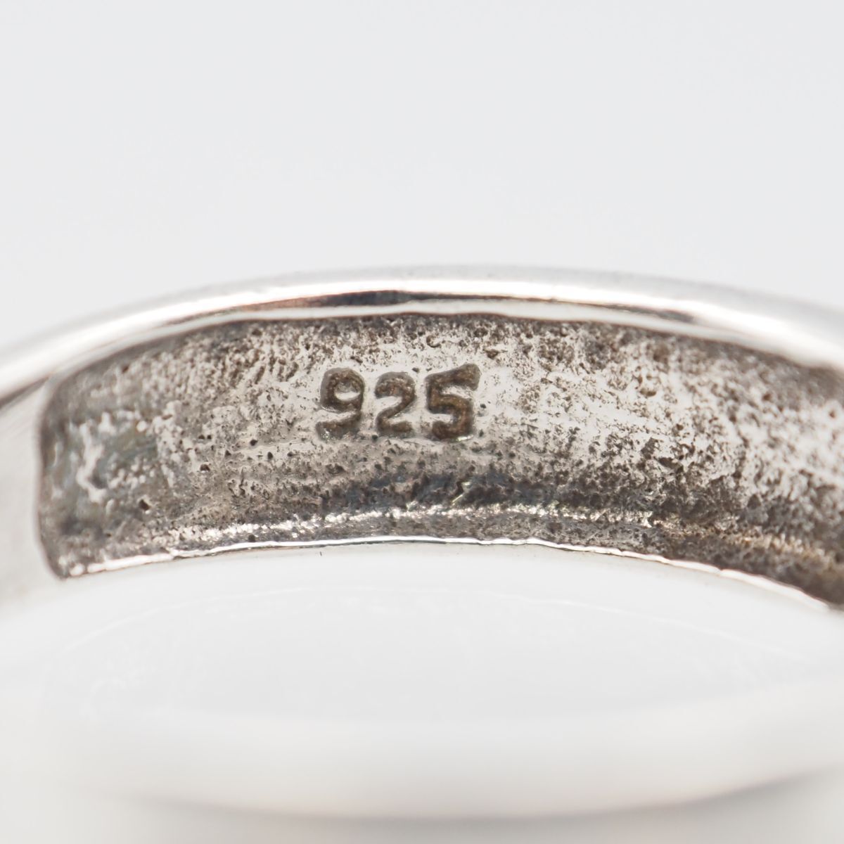 925シルバー リング 1998年製 B598 ブルートパーズ 925刻印 リング デザイン シルバー 指輪