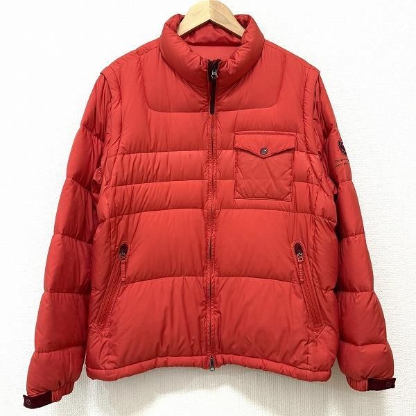 wnc アダバット adabat ダウンコート 50 赤系 ダウンジャケット ベスト
