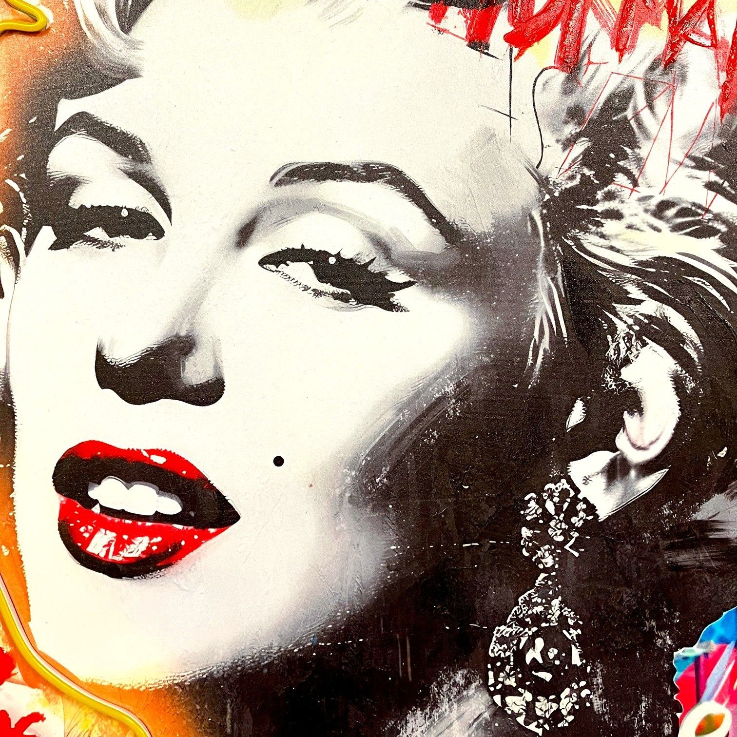 マリリン・モンロー LEDアート マリリン モンロー 絵画 - メルカリ