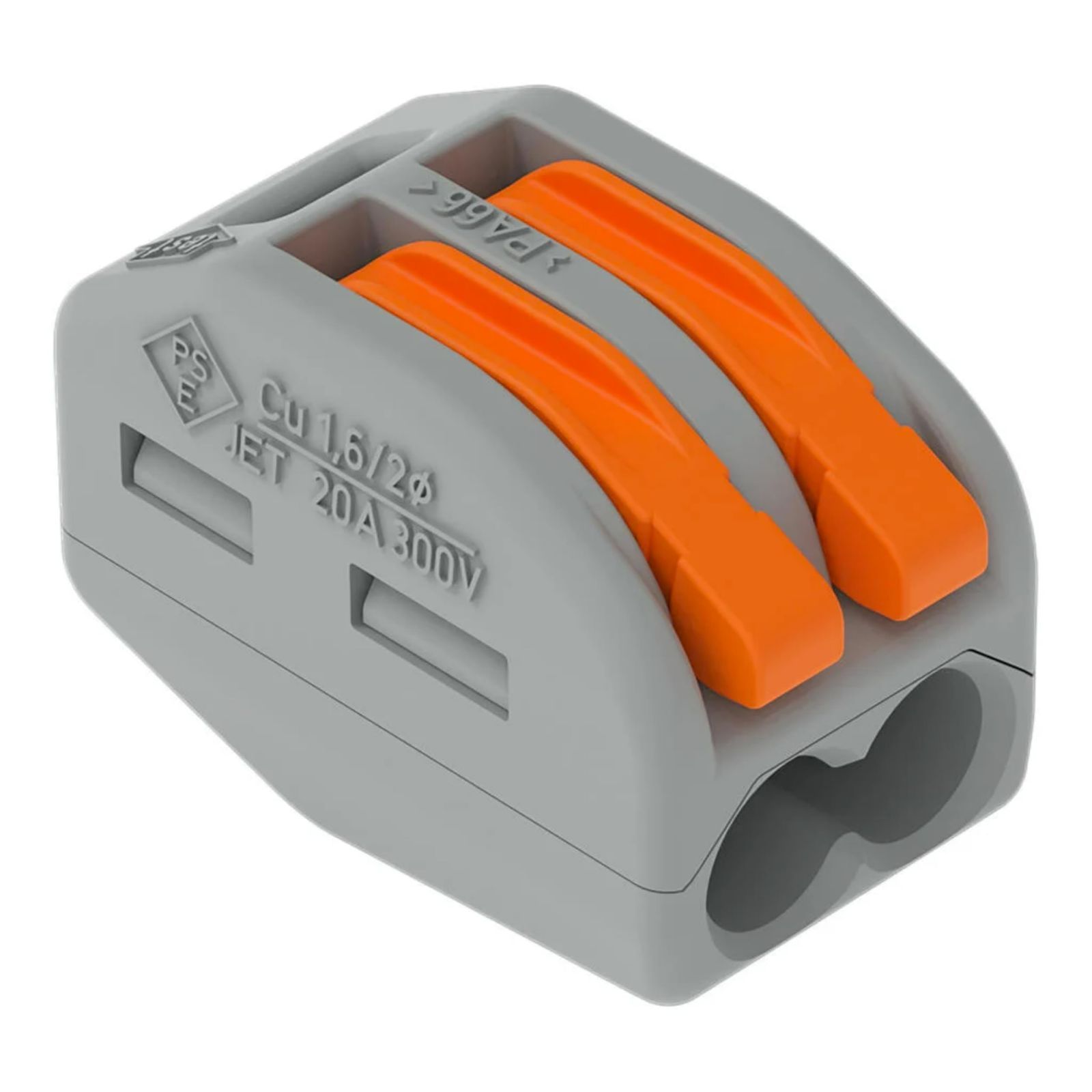 【激安大特価，SALE】 【特価商品】50個入り 2穴用 より線・単線接続可能コネクタ WF2 WF-2 ワゴジャパン 応募券