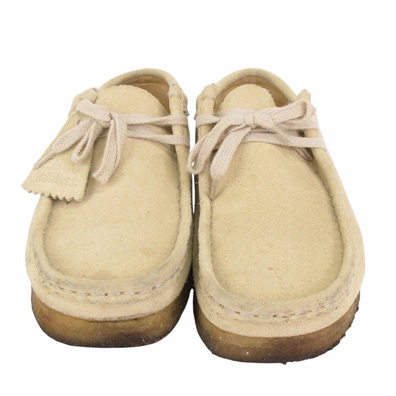 CLARKS ORIGINAL.s ワラビーブーツ　ベージュ　23cm クラークス Clarks WALLABEE BOOT ワラビー ブーツ カジュアル