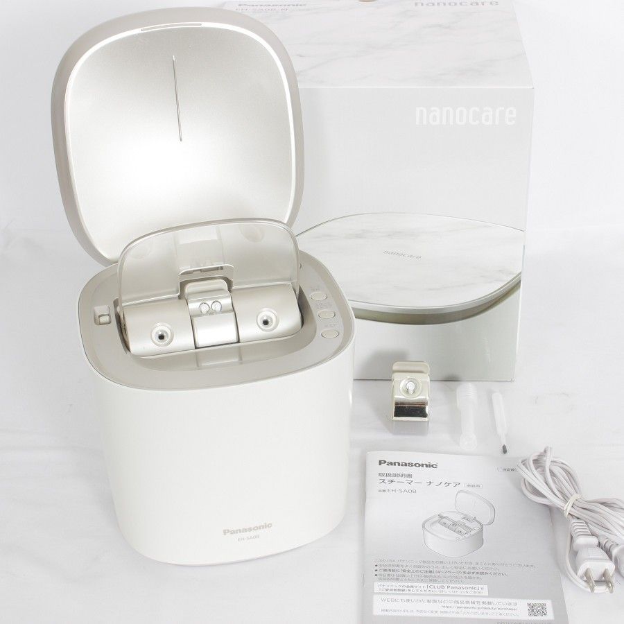 Panasonic スチーマー ナノケア W温冷エステ EH-CSA97-P