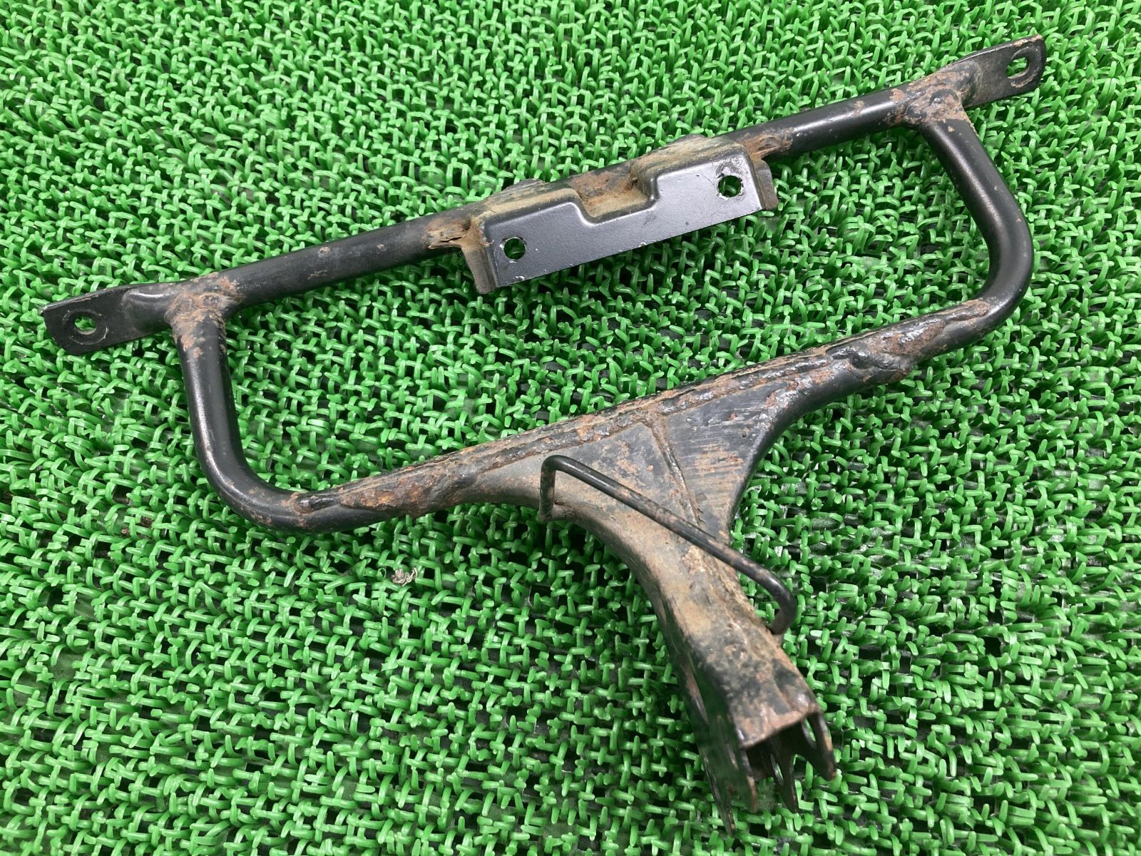 メーターブラケット ハーレー 社外 中古 バイク 部品 クローム FXDL XL