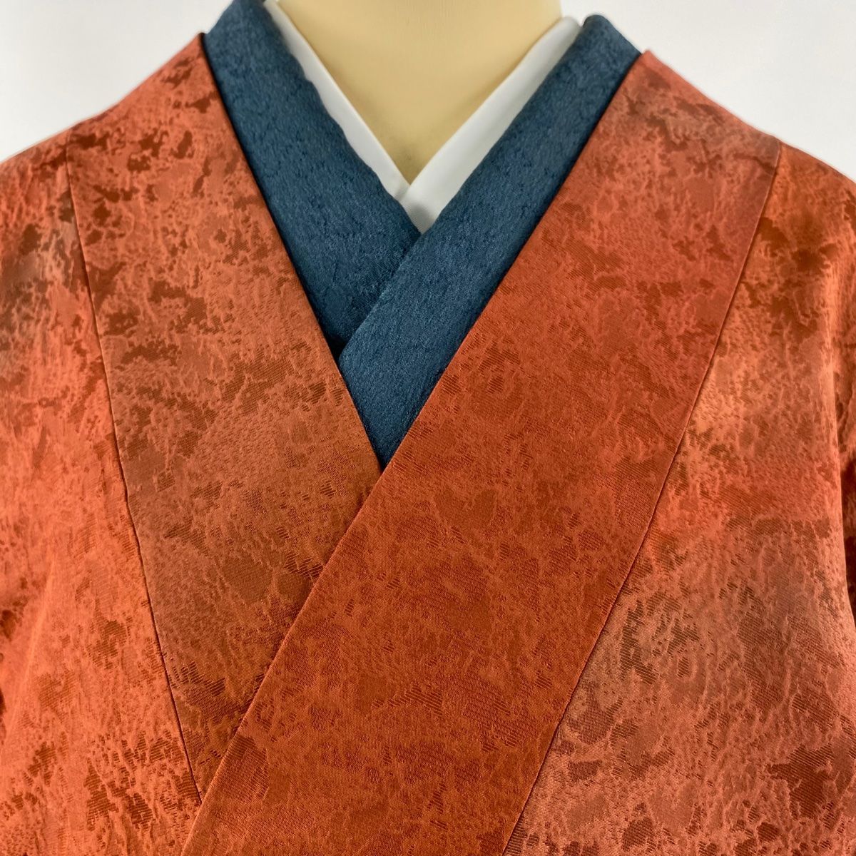 訳あり商品!千代田衿の宝尽くし模様織り出しロング道行コート 訳あり商品!千代田衿の宝尽くし模様織り出しロング道行コート