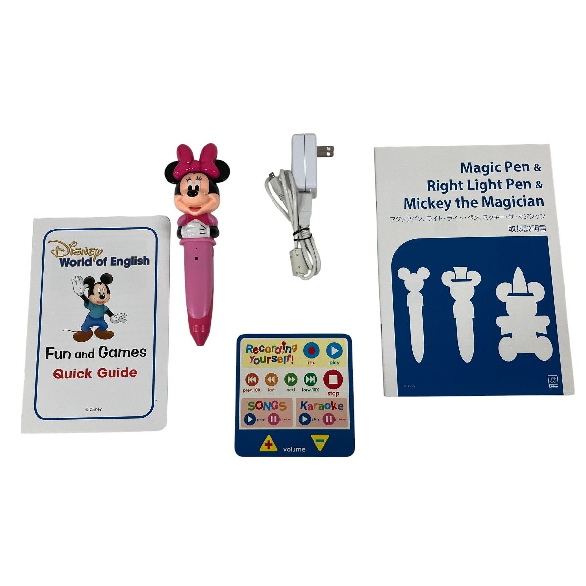 DWE ミッキーマジックペンセット ディズニー ワールド イングリッシュ 2019年頃 英語 教材 F10465039