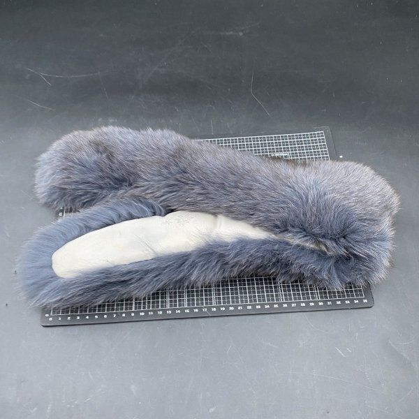 X104 SAGA FOX サガフォックス 濃いシルバー～ネイビー 片側クリップ肉