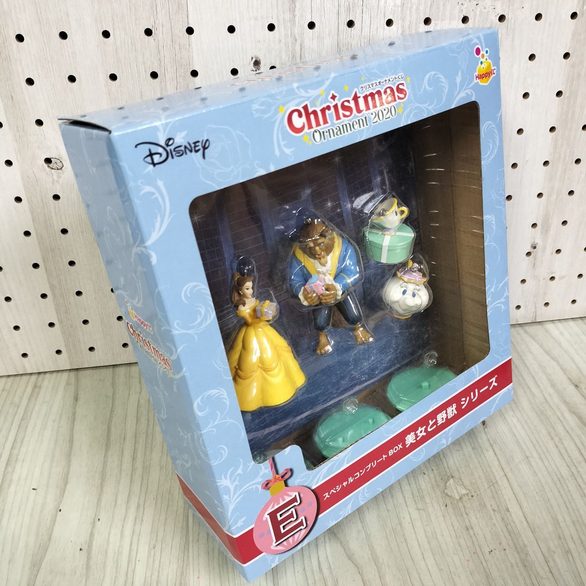 3- 未開封 ディズニー Disny 美女と野獣シリーズ クリスマスオーナメントくじ E賞 スペシャルコンプリートBOX Christmas2020  Happyくじ 003991 - メルカリ