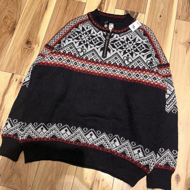 DALE OF NORWAY/デールオブノルウェー】ハーフジップニット