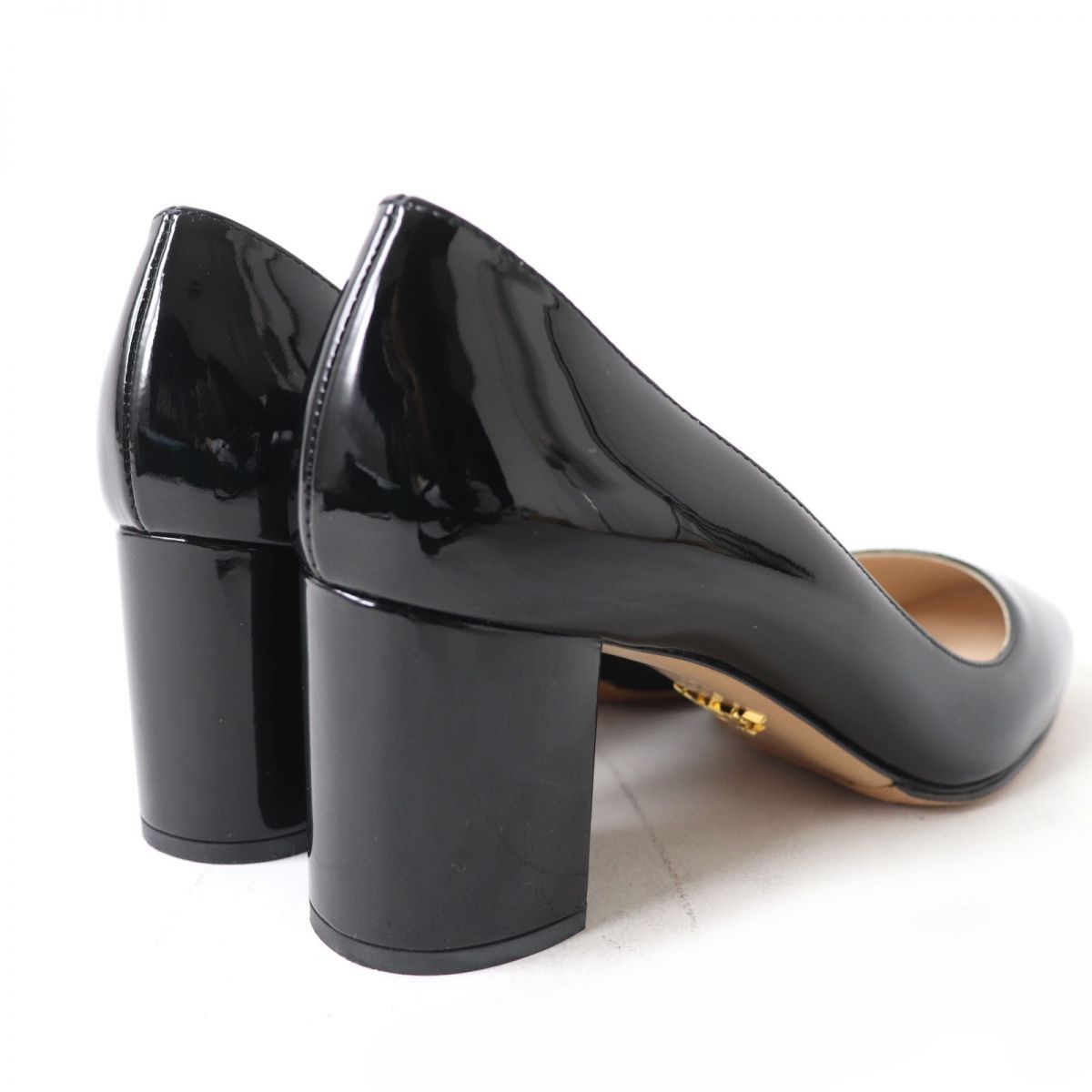 PRADA　新品未使用　エナメルブラック　チャンキーヒール 楽天市場】超美品 PRADA プラダ パンプス パンプス - 表記サイズ