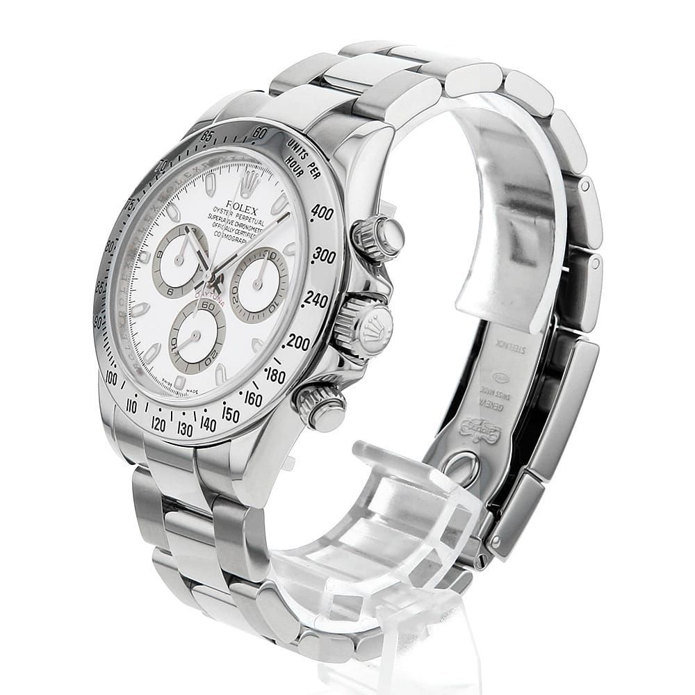 ロレックス デイトナ コスモグラフ 純正 116520 白文字盤 針6点セット 中古品B【ROLEX】ロレックス デイトナ Ref.116520 P番 白文字盤