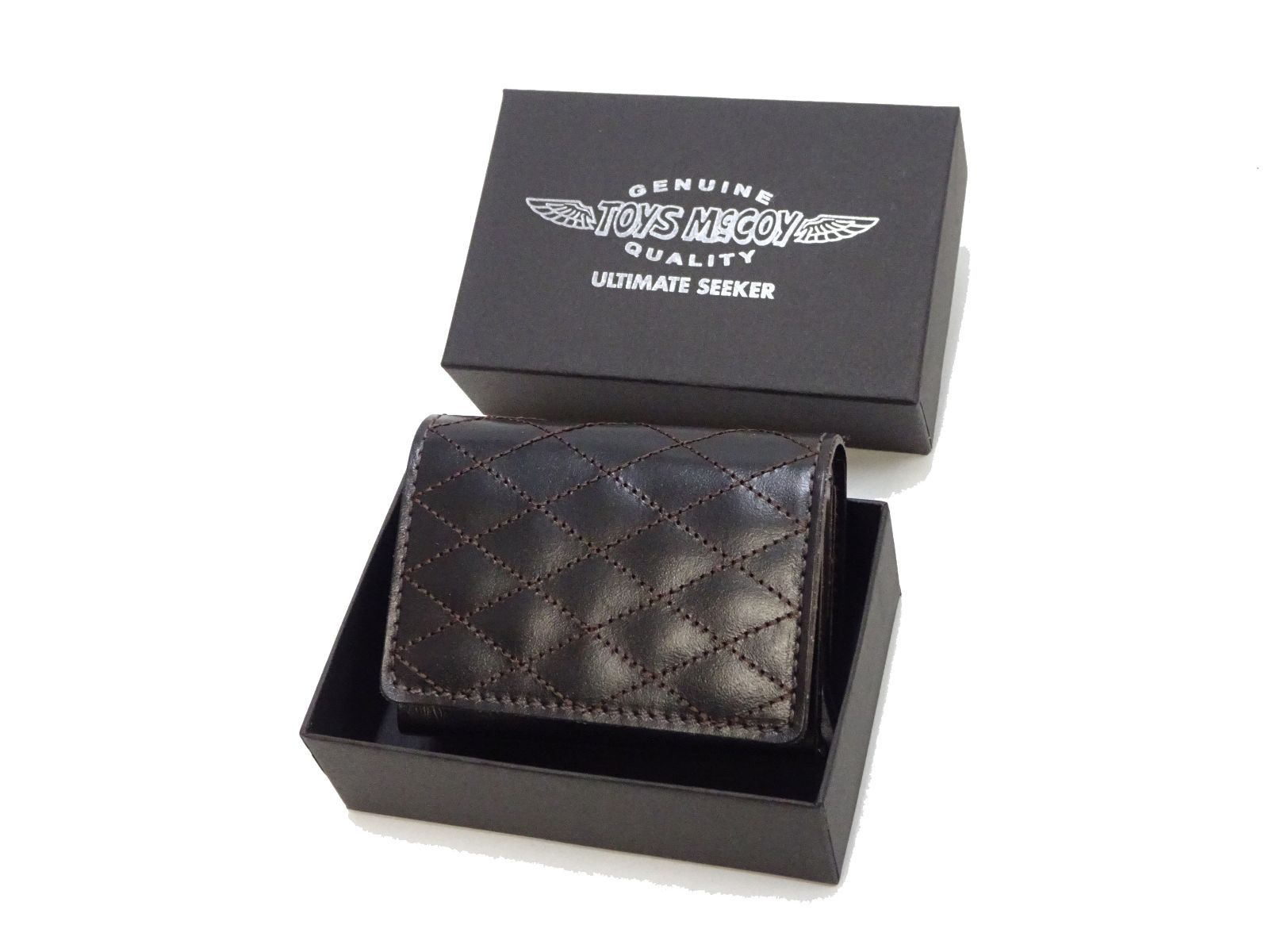 TOYS McCOYショートウォレット TOYS McCOY トイズマッコイ レザーキルティング ショート