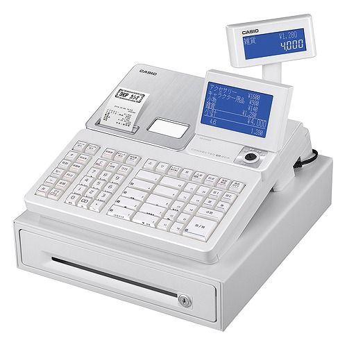 CASIO SR-S200-BK カシオ レジスター ブルレジ CASIO 【店名・部門設定