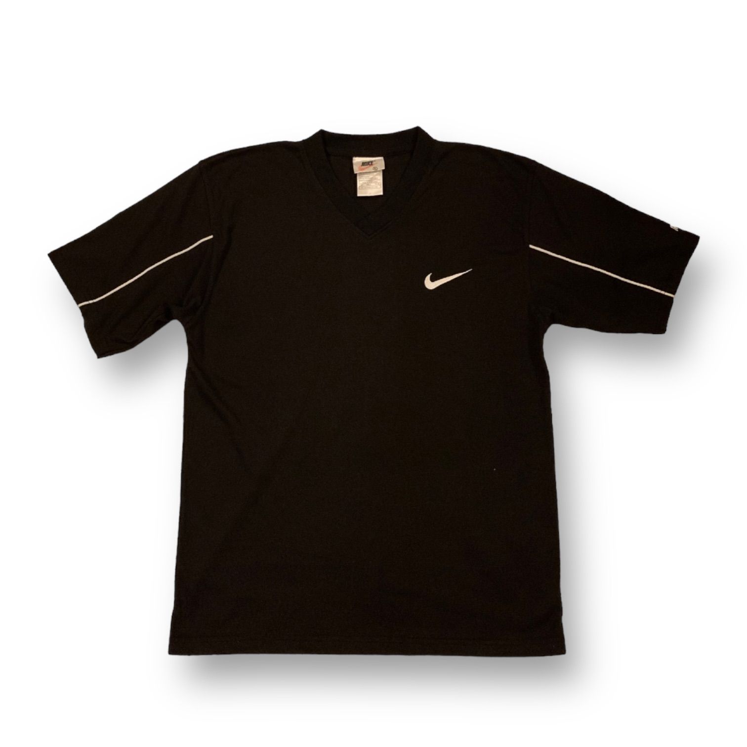 90-00s NIKE S/S Piping V-Neck T-Shirt ナイキ パイピングVネックT 