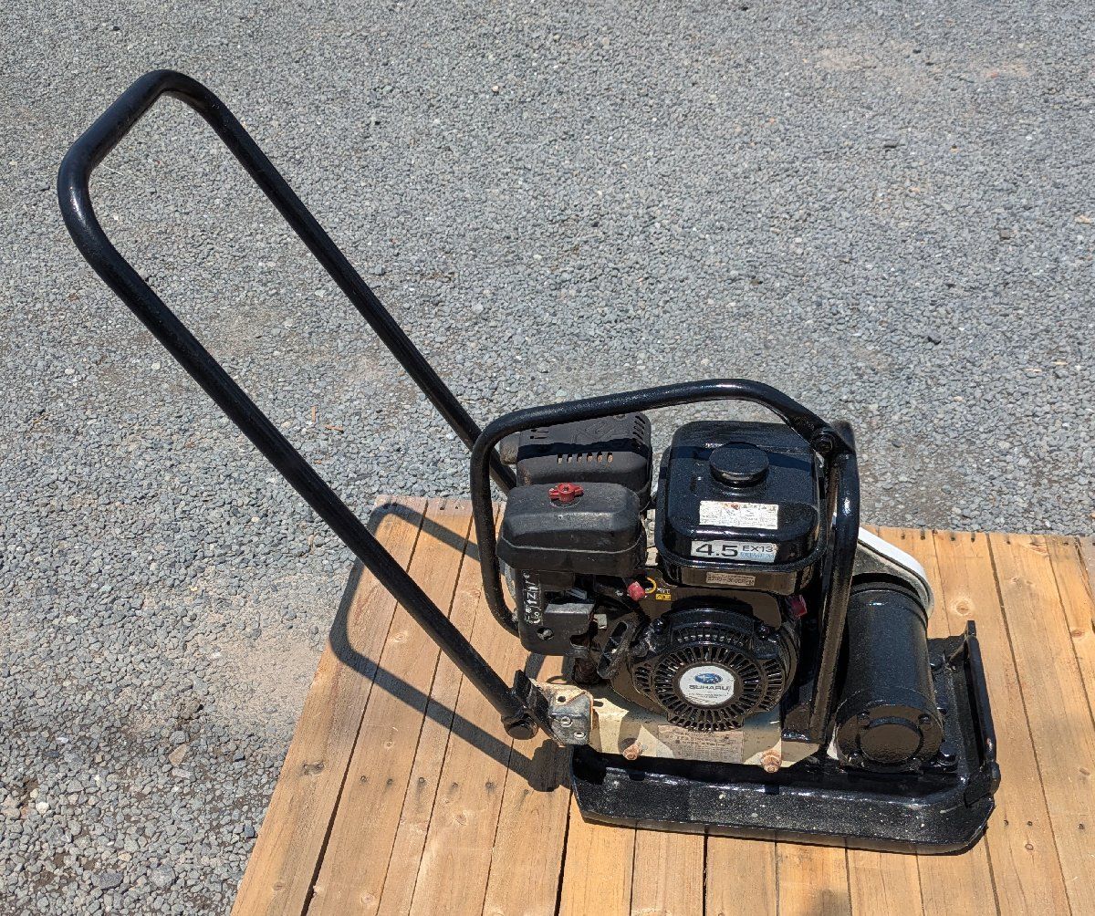 明和 4サイクルガソリンエンジン プレートランマー KP-55 送料別