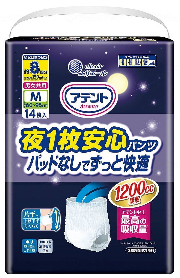 夜1枚安心パンツ