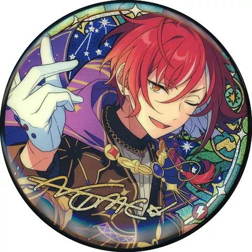 逆先夏目 星之所向缶 中古】バッジ・ピンズ 逆先夏目 「あんさんぶるスターズ!! 星之