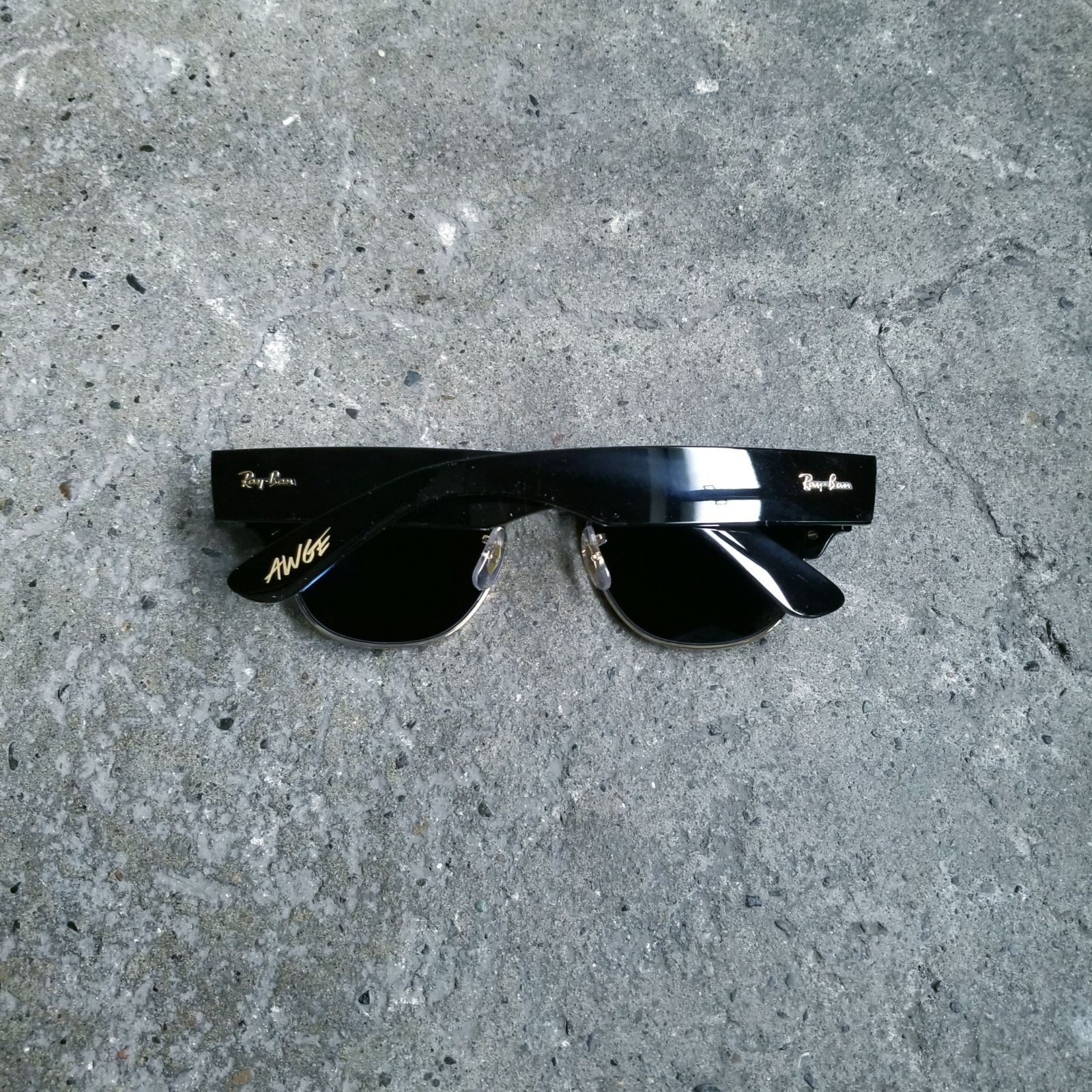 Ray-Ban asap rocky mega wayfarer サングラス Rayban 0RB4940-601/87 A$AP Rocky x The Wayfarer Puffer Mens