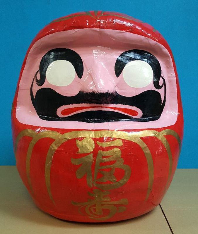 福だるま・赤顔　５０cm　JOA-006 福だるま・赤顔 50cm JOA-006 - メルカリ
