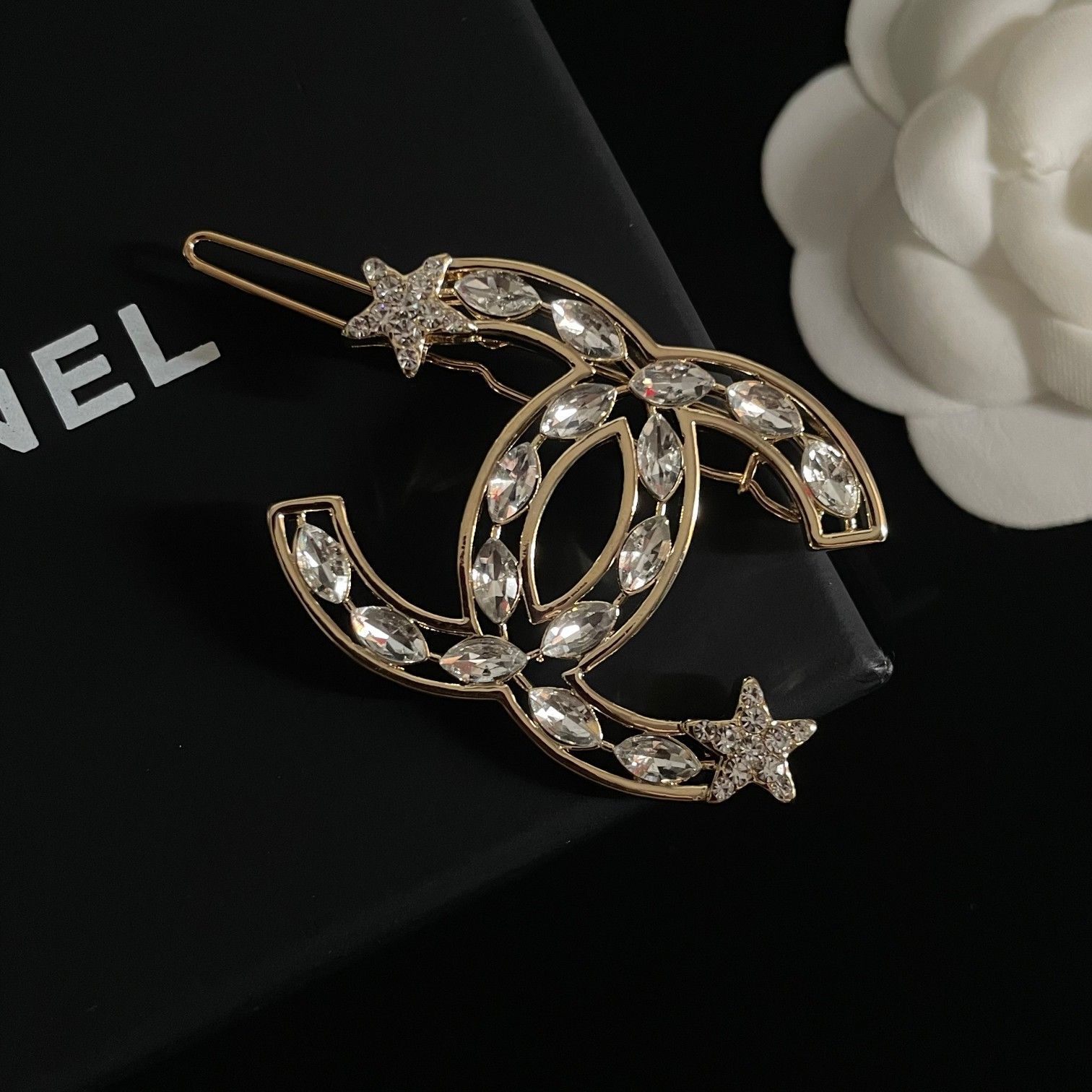 CHANEL★ヘアピン★レア美品⭐︎最終値下げ CHANEL ヘアピン1個＋ムエット - メルカリ