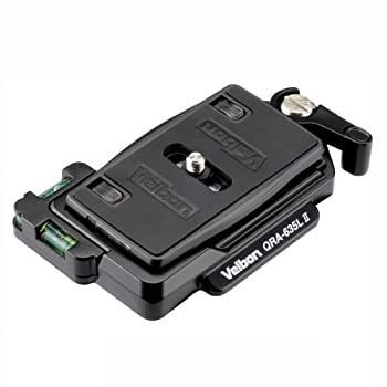 【】 Velbon 三脚アクセサリー QRA-635LII クイックシューセット レバーロック QRA-6システム マグネシウム製 474322
