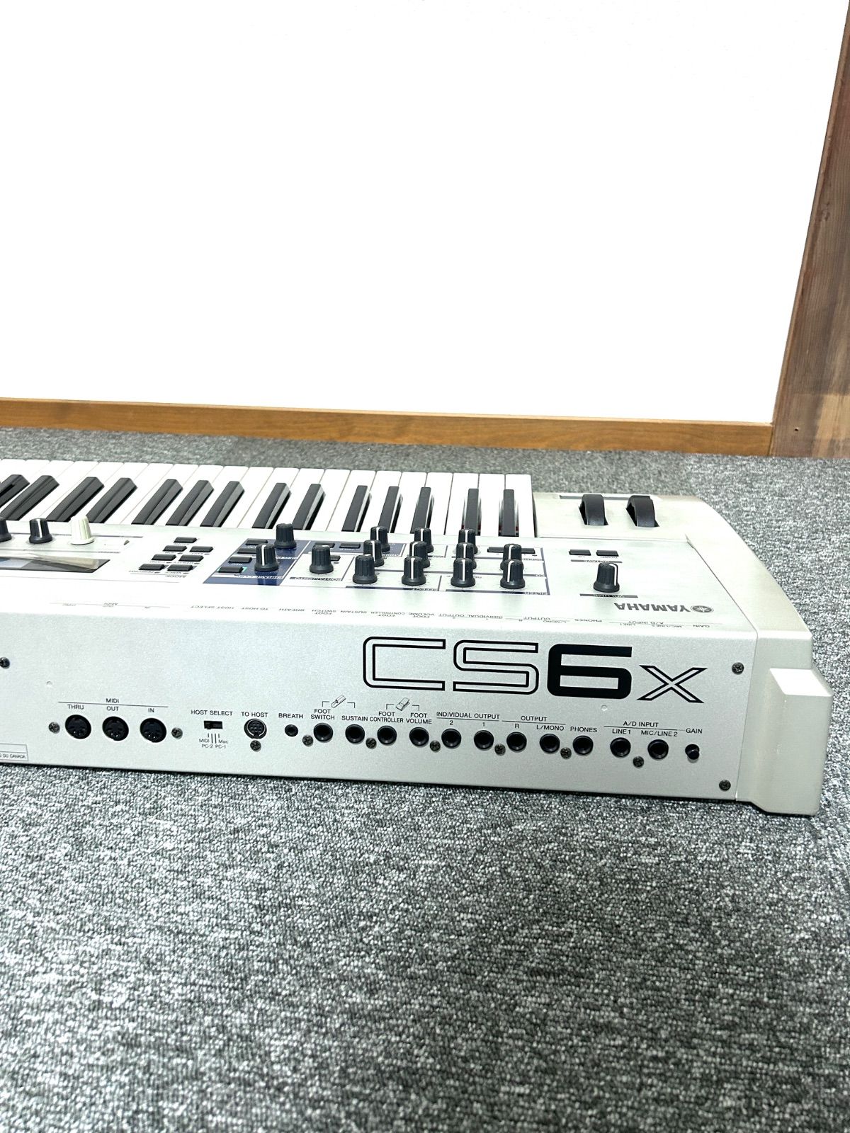 YAMAHA CS6X 61鍵盤 シンセサイザー CD/メモリーカード付属 YAMAHA ヤマハ CS6X 61鍵盤 シンセサイザー メモリーカード