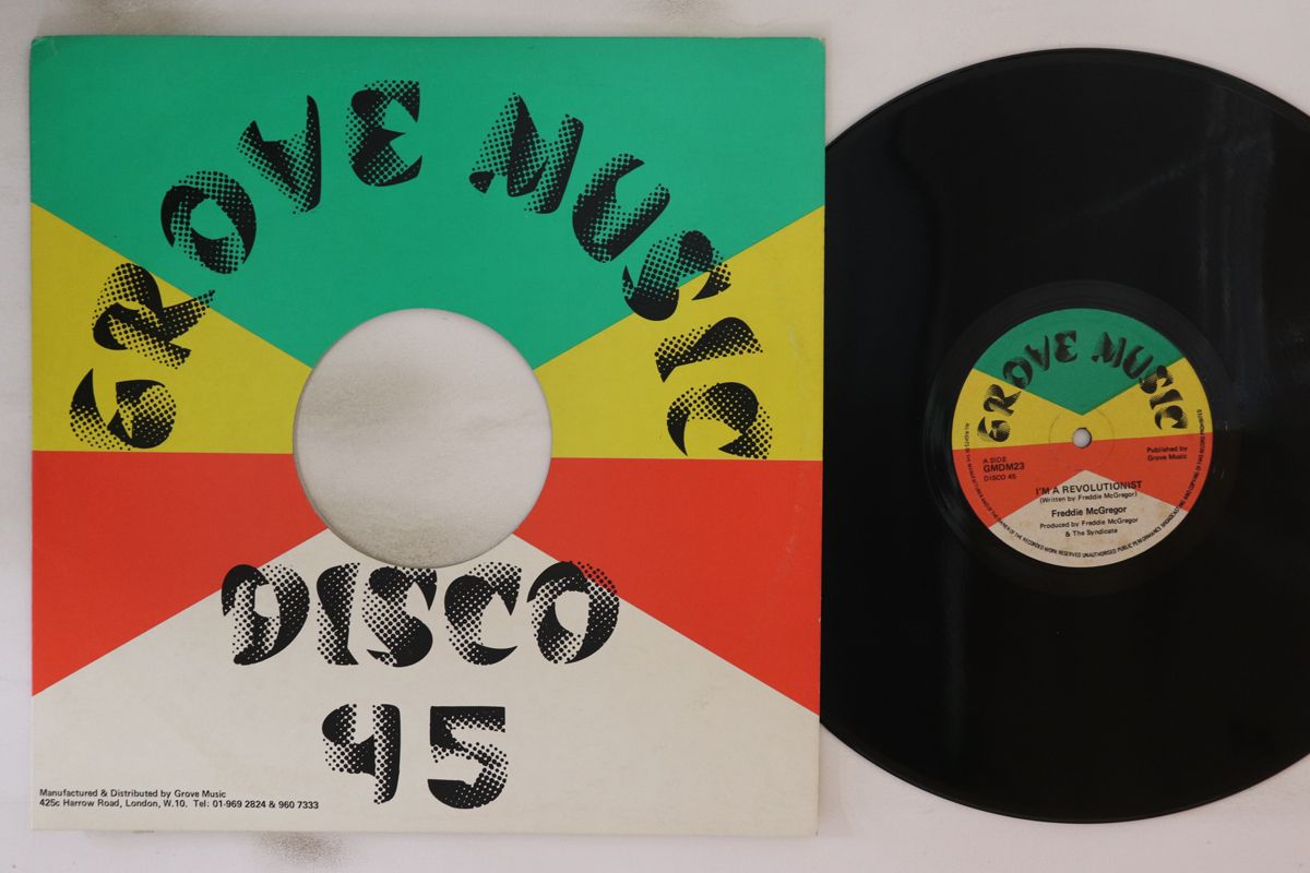 英12” Freddie McGregor Im A Revolutionist | Strange Things GMDM23 Grove Music |00250