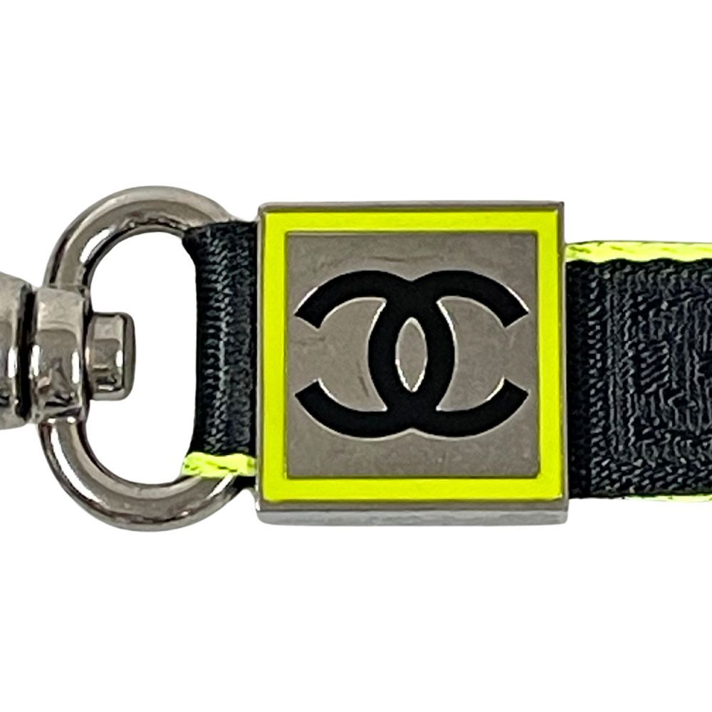 CHANEL シャネル 04 A ココマーク ネック ストラップ ブラック フリー  