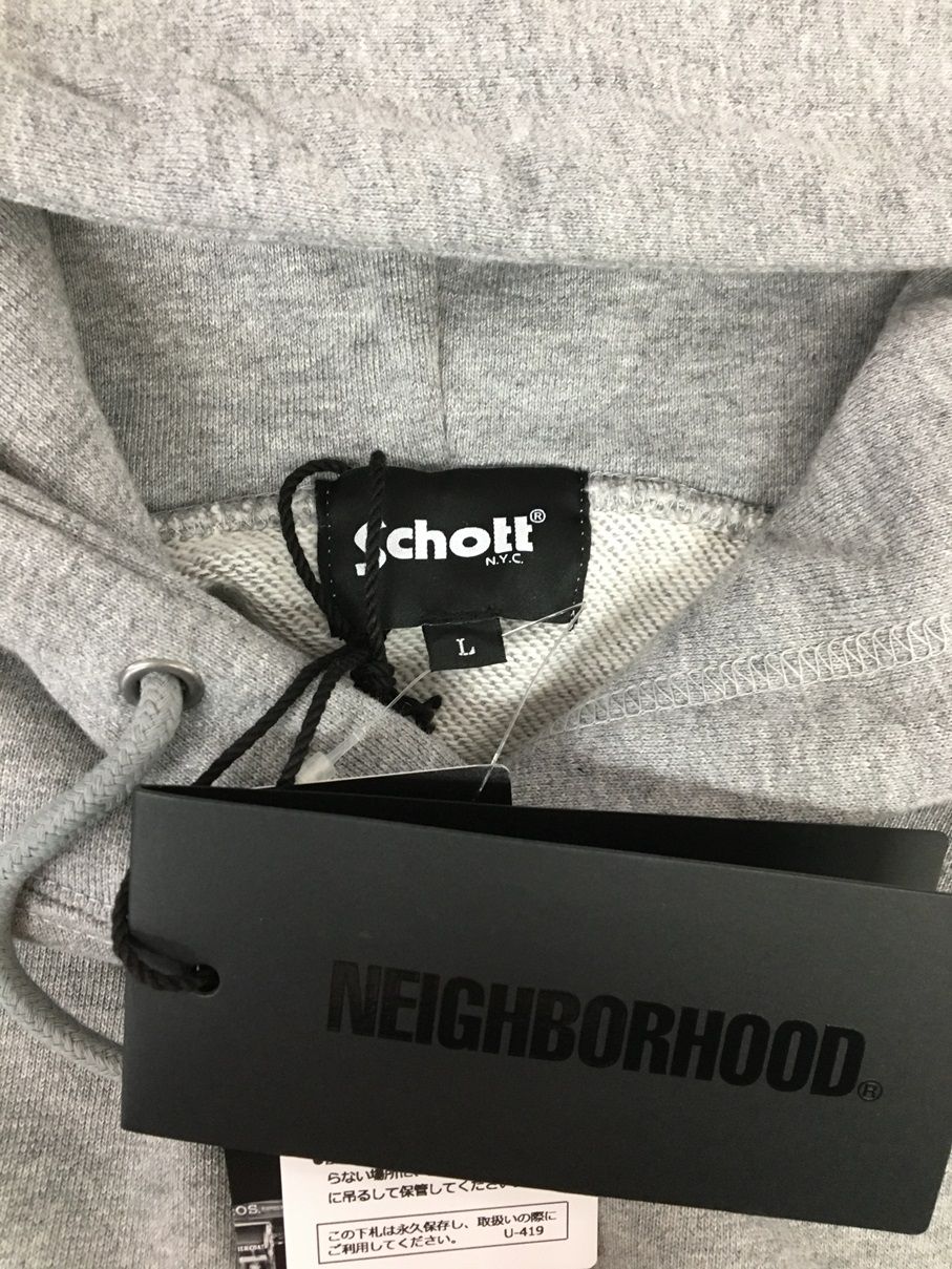 Schott NEIGHBORHOOD KOSTASSEREMETISパーカー NEIGHBORHOOD NH X Schott X KOSTAS SEREMETIS . SWEATPARKA LS