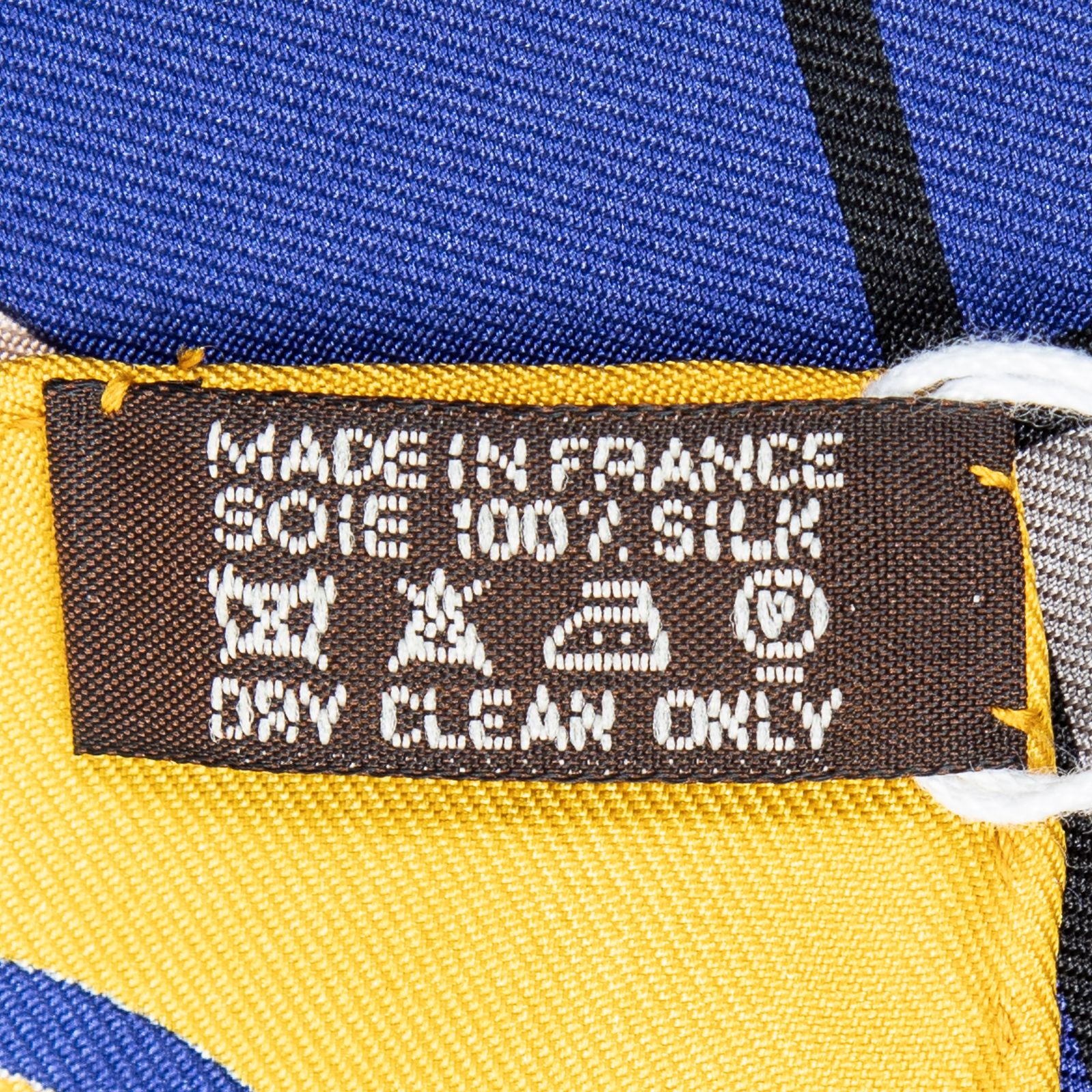 エルメススカーフ青