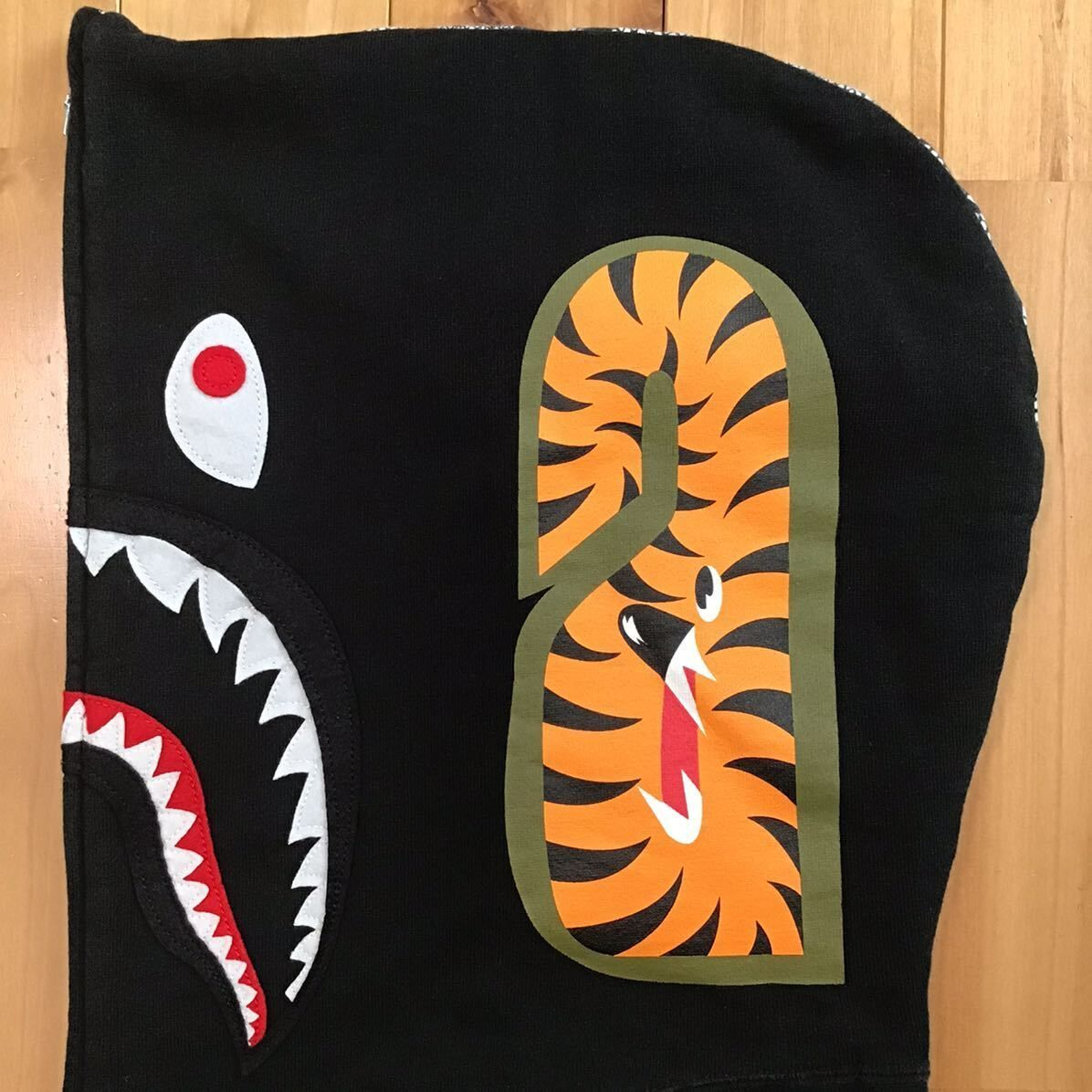 ★XL★ スネーク シャーク パーカー snake shark full zip hoodie a bathing ape BAPE エイプ ベイプ アベイシングエイプ